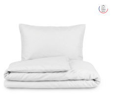 Bavlnené obliečky – jednofarebné 100 % bavlna Biele