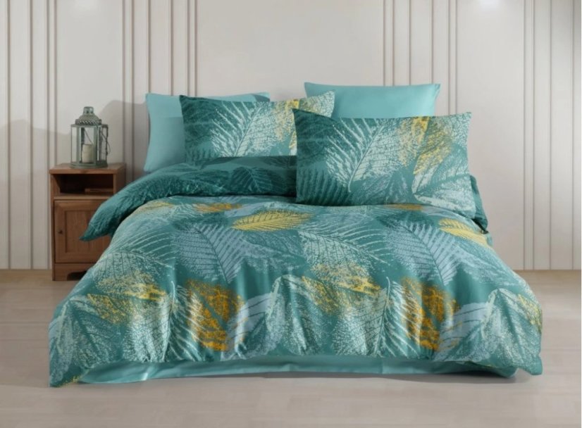 Brotex Povlečení Satén Paloma Green - Rozměr povlečení: 50x70 cm