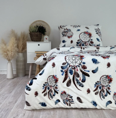 Posteľné obliečky mikroflanel Dream Catcher , 140x200/90x70 cm