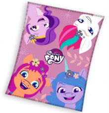 Detská deka My Little Pony Hraví poníci 110x140 cm