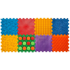 Masážna podložka Ortek Mix Puzzles, 8 dielikov + bezplatné vzory
