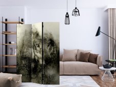 Paraván - Mountain Predator (Beige) [Room Dividers]