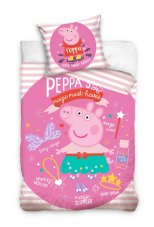 Carbotex Prasátko Peppa Magic 140x200 / 70x90 cm