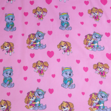 Obliečky do postieľky Paw Patrol 526 baby 100x135, 40x60 cm