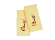 Detský uterák LILI 30x50 cm žltý