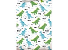 Obliečky do postieľky Dinosaurí kamaráti 100x135/40x60 cm