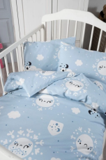 Bavlněné dětské povlečení sen modrý 140x200/70x90 cm