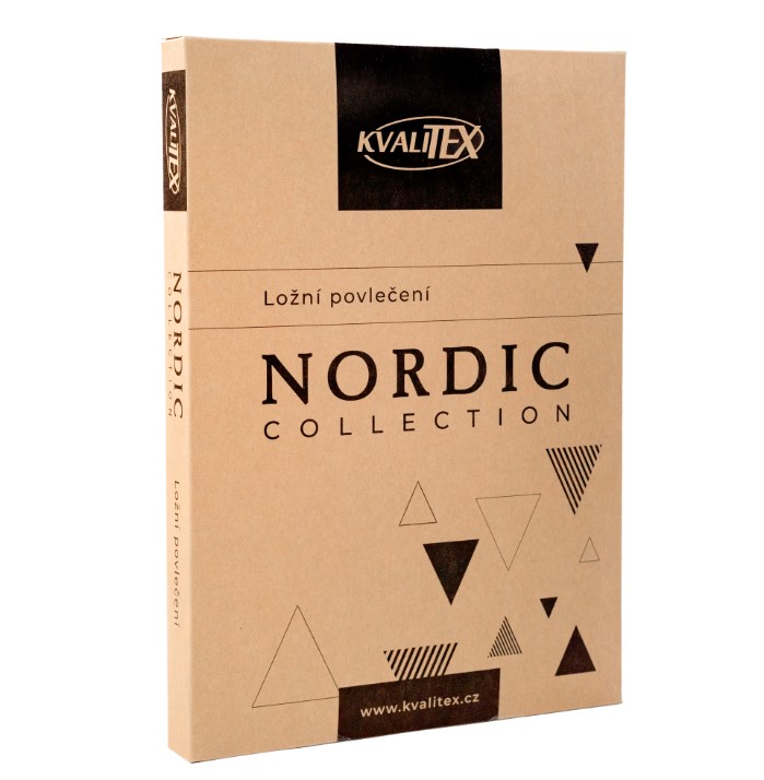 Bavlněné povlečení NORDIC COLLECTION  Astra - Rozměr povlečení: 70x90 cm