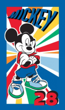 Detský uteráčik Frajer Mickey Mouse 30x50 cm